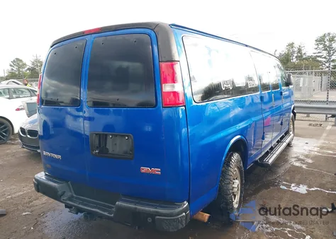 2019 GMC Savana 3500 Ls from USA, damaged, VIN 1GJZ7NFB7K1235011